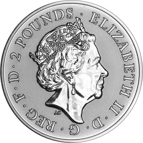 2019 British Lunar Year of the Pig 1 oz Silver Coin | Chards