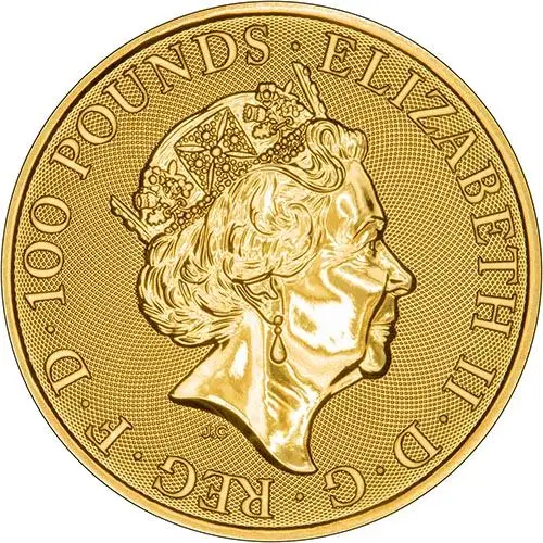 2019 1 oz Gold Coin Lunar Year of the Pig Royal Mint Bullion 22486