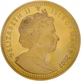 2007 Manx Ragdoll Cat 1 oz Gold Bullion Coin obverse