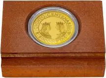 1989 Spanish Gold Proof Coin - Quinto Centenario