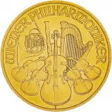 2010 Gold 1 oz Philharmonic Bullion Coin