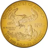2016 Gold 1 Ounce Eagle Coin United States Coin Reverse