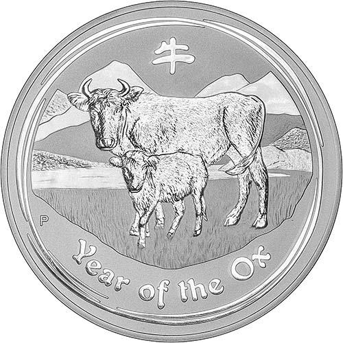 2009 Silver Year of the Ox 1 kg Bullion Coin | Chard