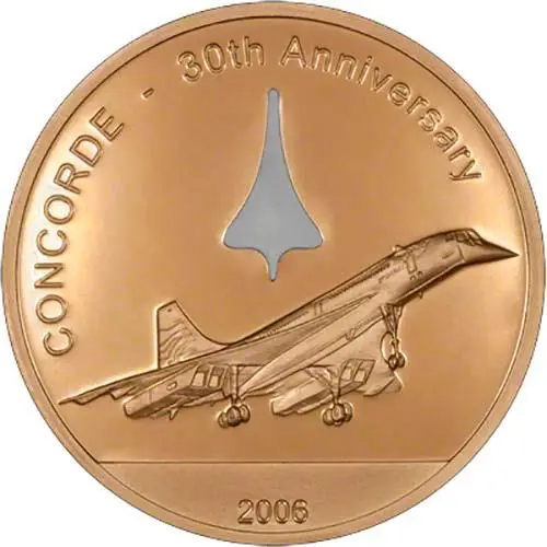 2006 5 oz Gold Cook Islands $500 Proof Concorde 23192