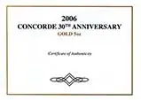 2006 5 oz Gold Cook Islands $500 Proof Concorde 23191