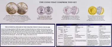 Certificate Reverse The History Of The 20p Rarity UK 4 Coin Set