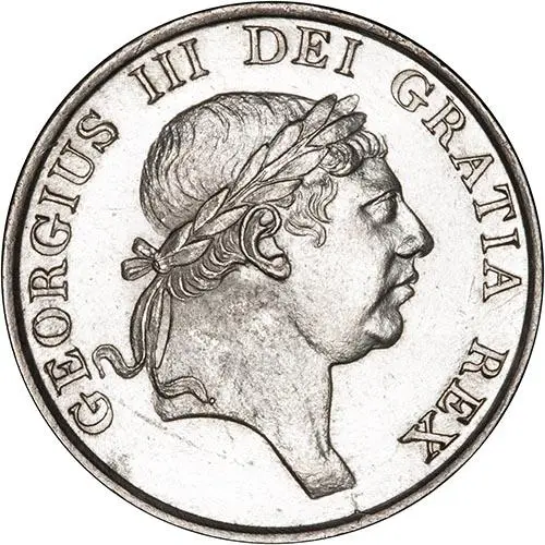 1815 George III 3 Shilling Bank Token gEF 25204
