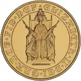 1989 Gold Proof Two Pound Double Sovereign - 500th Anniversary - Obverse
