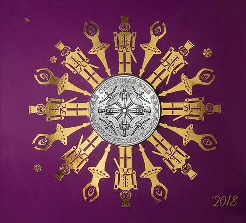 2018 Nutcracker Christmas £5 BU Coin 23369