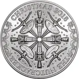 2018 Nutcracker £5 BU Coin