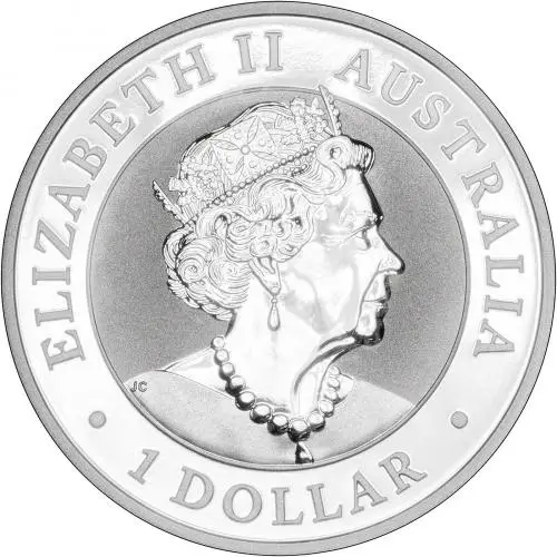2019 1 oz Silver Coin Kookaburra Perth Mint Bullion Obverse