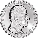2018 Prince Charles 70th Birthday £5 BU Coin