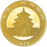 2016 8g Gold Coin Panda Bullion obverse image chards crop
