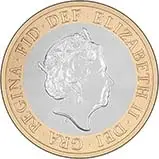 2016 UK Coin £2 BU 	350th Anniversary of the Great Fire of London 22223