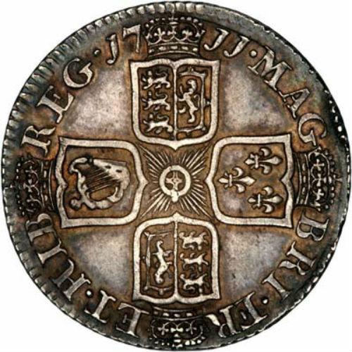 1711 Queen Anne Silver Shilling | Chards