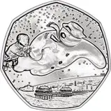 2018 UK Coin 50p BU The Snowman