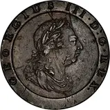 1797 George III Cartwheel Twopence 23627