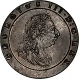 1797 George III Cartwheel Twopence 23628