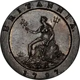 1797 George III Cartwheel Twopence 23629