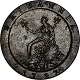 1797 George III Cartwheel Twopence