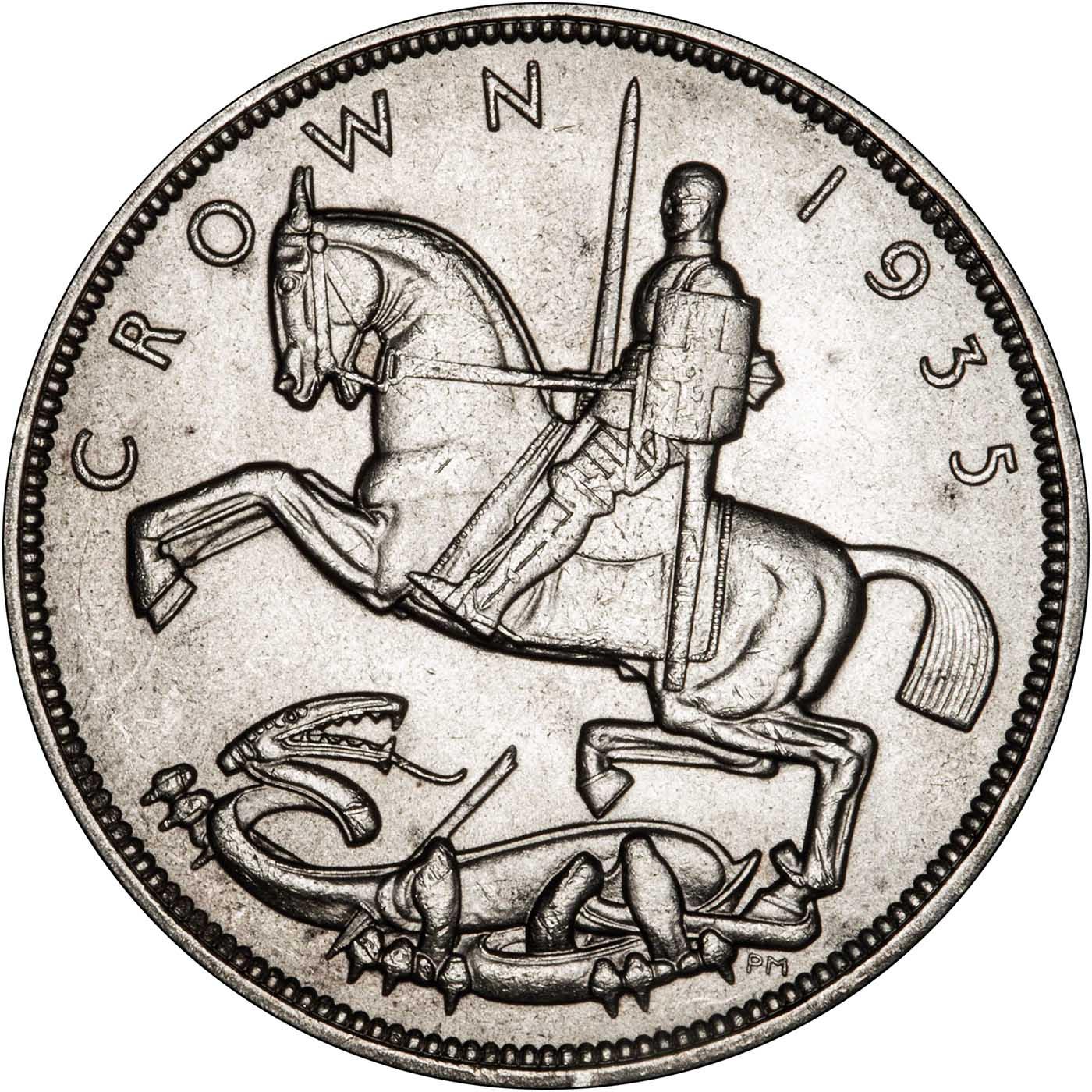 1935 George V Silver Jubilee Silver Crown Coin l Chards