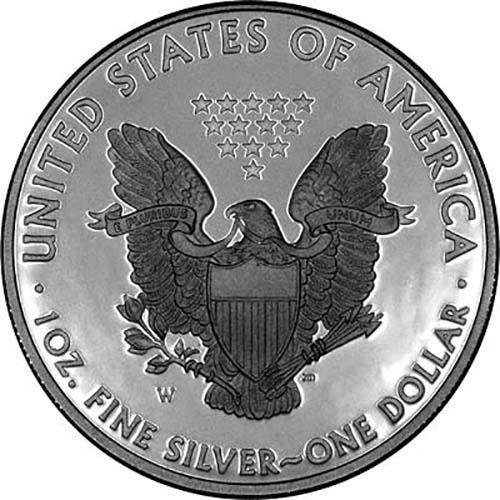 1987 Silver Eagle 1 oz Bullion Coin | Chard