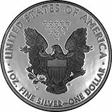 1987 Silver Eagle 1 oz Bullion Coin | Chard