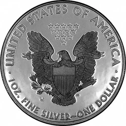 1988 1 oz Silver Coin Eagle Bullion 21696