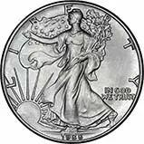 1988 1 oz Silver Coin Eagle Bullion