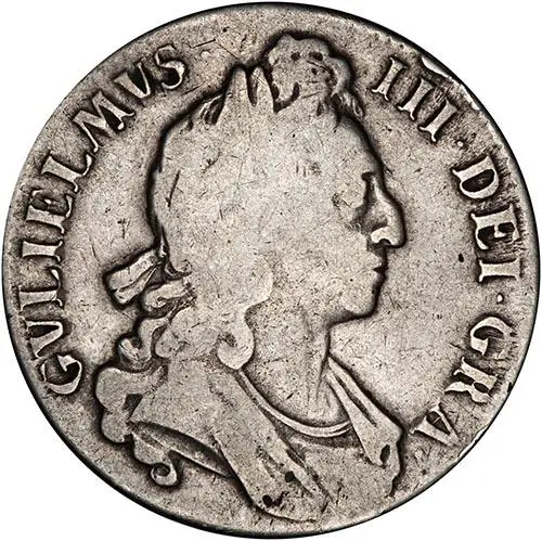 1696 William III Silver Crown  21971