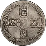 1696 William III Silver Crown  21972