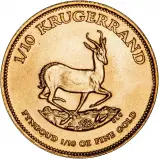 Gold 0.1 oz Krugerrand Bullion Coin - Minty