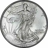 1993 1 oz Silver Coin Eagle Bullion