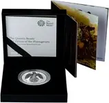 2019 1 oz Silver Coin Silver Proof Queen's Beasts - Falcon of the Plantagenets