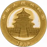 2019 1g Gold Panda Coin Bullion 25589