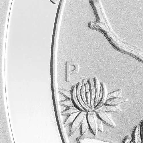 2013 Australian Kookaburra 10 oz Silver Bullion Coin - Pre-Owned p mint mark chards image