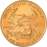 2003 1 oz Gold Eagle $50 Bullion Coin Reverse