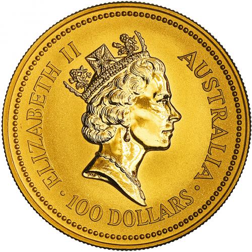 1993 Gold 1 oz Kangaroo Nugget Perth Mint Coin | Chards