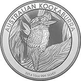 2014 10 oz Silver Coin Kookaburra Perth Mint Bullion
