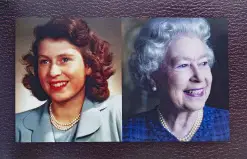 Gold Uncirculated Half Sovereign Elizabeth II The Queen's 80th Birthday  Coin Sets United Kingdom The Royal Mint 9 Coins queen portraits