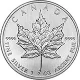 2013 1 oz Silver Coin Maple Bullion