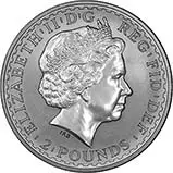 1998 1 oz Silver Coin Britannia Bullion 21701