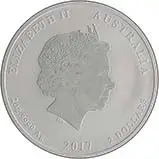 2017 2 oz Silver Coin Lunar Year of the Rooster Perth Mint Bullion 23103
