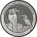 2017 1 oz Silver Coin Kookaburra Bullion