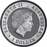 2017 1 oz Silver Coin Kookaburra Bullion 23523