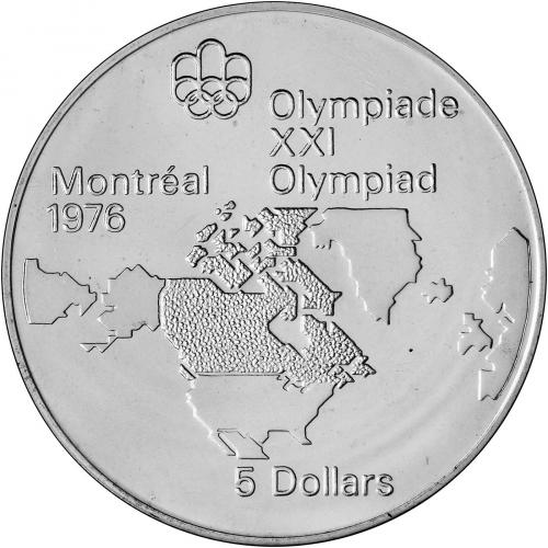 Canadian Silver Coins of the 1976 Montreal Olympics l Chard