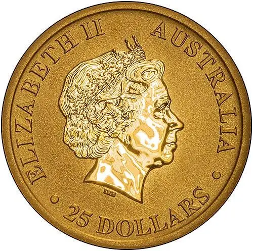 2017 0.25 oz Gold Coin Kangaroo Nugget Bullion 21112