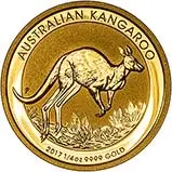 2017 0.25 oz Gold Coin Kangaroo Nugget Bullion