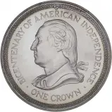 1976 United States Bicentenary Silver Proof Isle of Man Crown