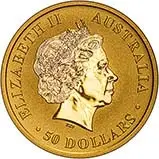 2017 0.5 oz Gold Coin Kangaroo Nugget Bullion 21371